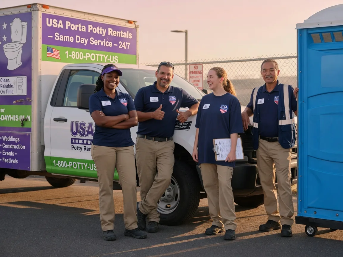 Porta Potty Rental company in Portland, PA